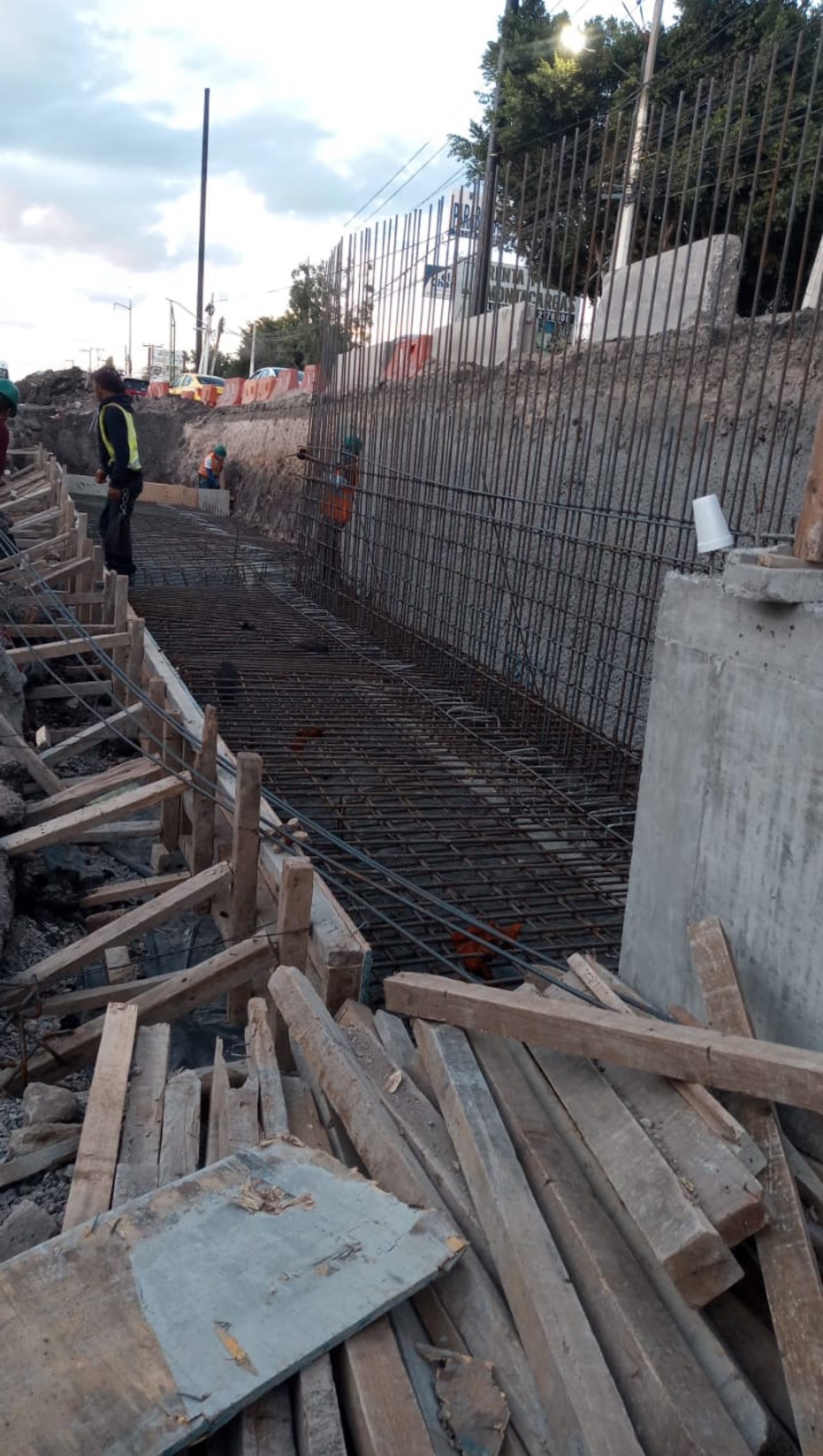 Distribuidor Vial Paseo 5 de Febrero · registro 8